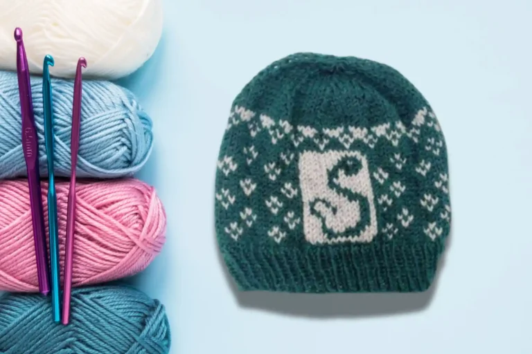 Slytherin Knit Hat Pattern