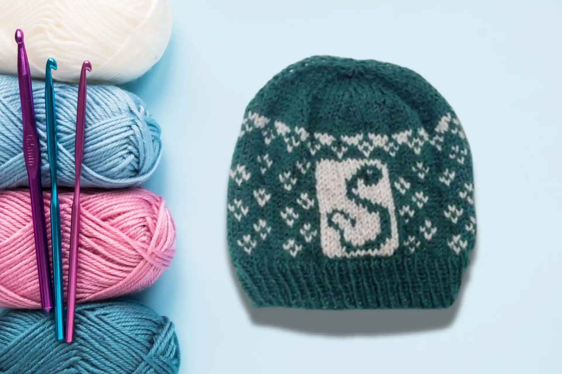 Slytherin Knit Hat Pattern